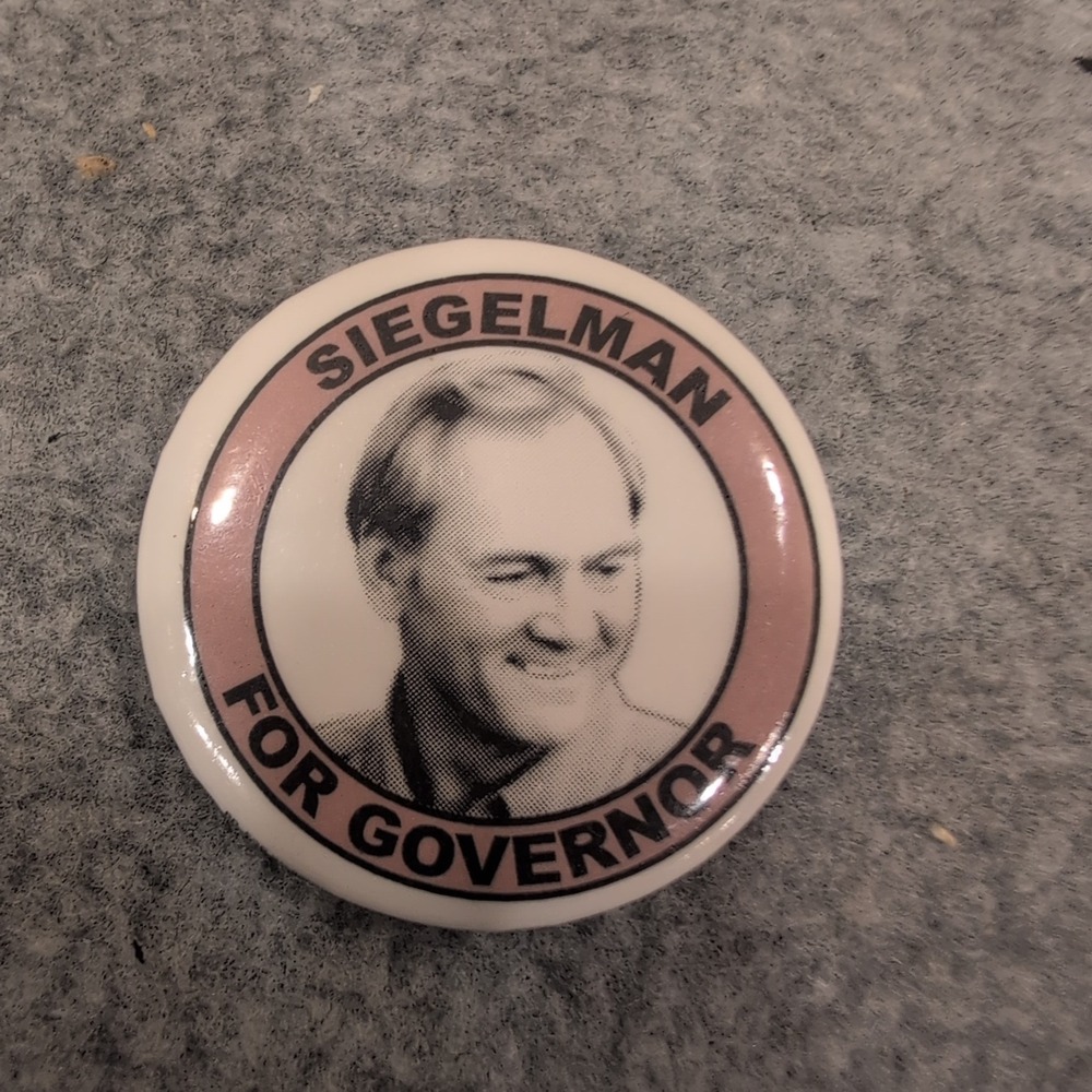 Don Siegelman For Governor Campaign Pinback Button Political Collectible - Picture 1 of 2